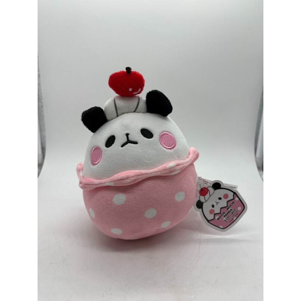 KAMIO Japan Mochi Mochi Panda Cupcakepan Mini Plush Stuffed Toy Age 3+